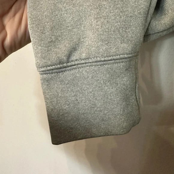 The North Face Women’s Light Gray Hooded Sweatshirt Size M Regular GUC - Picture 6 of 9